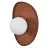 Ledvance Decor Wandlamp Bruin | Geschikt voor 1x G9