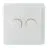 EcoDim Dimmerknop DUO PEHA incl. Roteerbare Afdekplaat